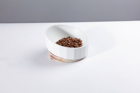 Ceramic & PP Cat Bowl